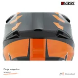 Kask crossowy BLEXX MD-902 czarny/pomarańczowy Matowy rozmiar M Homologacja ECE R22.06 — ujęcie 5