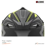 Kask crossowy BLEXX YS-217 czarny mat/grafit/zielony M Homologacja ECE R22.06 — ujęcie 5