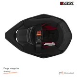 Kask crossowy BLEXX YS-217 czarny mat/grafit/zielony M Homologacja ECE R22.06 — ujęcie 8