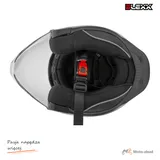 Kask motocyklowy otwarty z blendą BLEXX OF-835 grey mat L Homologacja ECE R22.06 — ujęcie 6