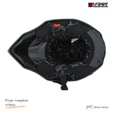 Kask crossowy BLEXX MD-902 czarny/pomarańczowy Matowy rozmiar M Homologacja ECE R22.06 — ujęcie 7