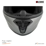 Kask motocyklowy zamknięty dziecięcy BLEXX YA-201 grafitowy M ECER22.06 — ujęcie 5
