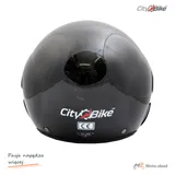 Kask otwarty City-Bike WL-703 czarny połysk S POWYSTAWOWY — ujęcie 3
