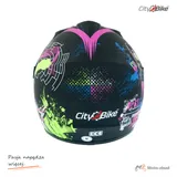 Kask crossowy City-Bike Dziecięcy WL-801A Junior Power mat XS — ujęcie 3