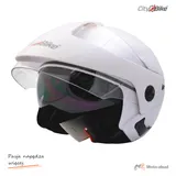 Kask otwarty City-Bike WL-703-2 biały XS Blenda POWYSTAWOWY — ujęcie 2