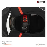 Kask zamknięty z blendą BLEXX MD-820 biały rozmiar L ECER22.06 — ujęcie 8