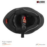 Kask motocyklowy szczękowy BLEXX FF935 czarny mat L ECER22.06 — ujęcie 9