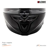Kask zamknięty z blendą BLEXX MD-820 czarny połysk rozmiar XS ECER22.05 — ujęcie 6