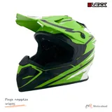 Kask crossowy BLEXX Dziecięcy MD-911 Junior zielony/czarny M Homologacja ECE — ujęcie 1