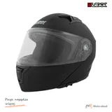 Kask motocyklowy szczękowy z blendą BLEXX YA-967 czarny mat L ECER22.06 — ujęcie 2