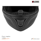 Kask motocyklowy szczękowy z blendą BLEXX YA-967 czarny mat L ECER22.06 — ujęcie 5