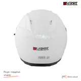 Kask motocyklowy otwarty z blendą BLEXX OF-835 biały mat S Homologacja ECE R22.06 — ujęcie 4