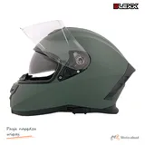 Kask zamknięty z blendą BLEXX MD-820 khaki mat rozmiar XS ECER22.06 — ujęcie 4