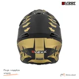 Kask crossowy BLEXX MD-902 czarny/grafit Matowy rozmiar XXL Homologacja ECE R22.06 — ujęcie 11