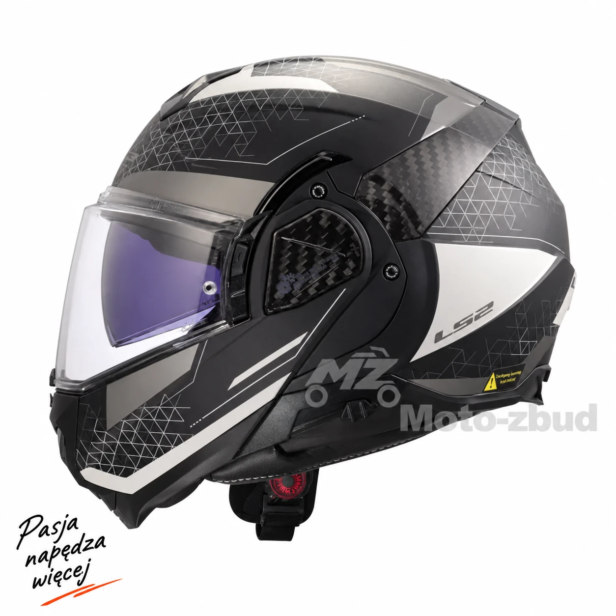 Kask LS2 FF910 advant II astral grey L — ujęcie 2
