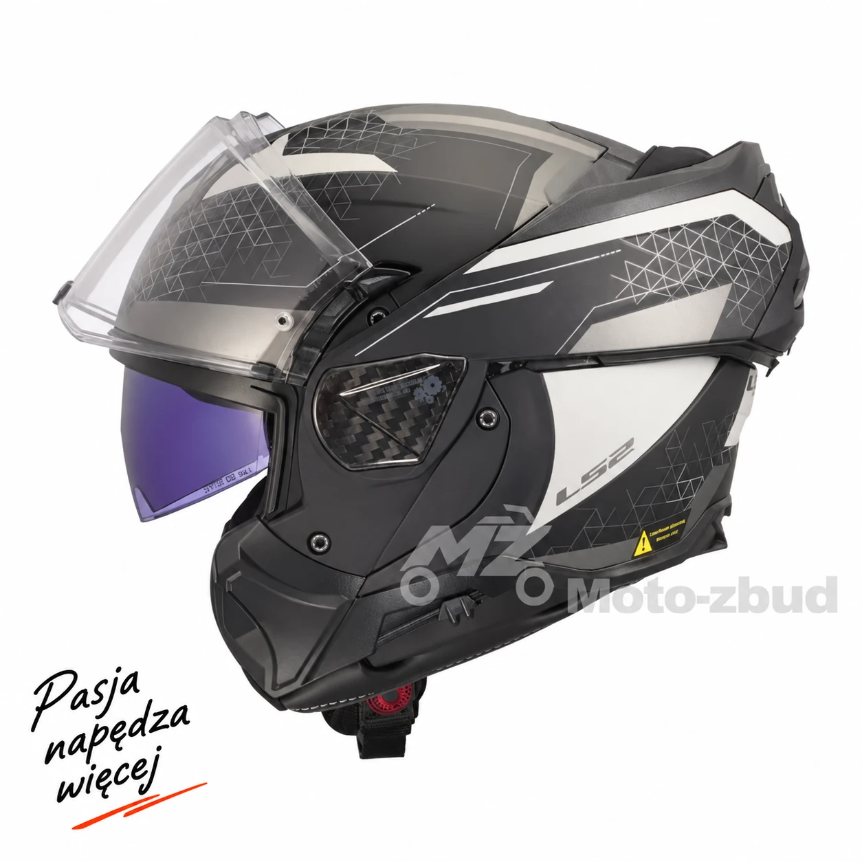 Kask LS2 FF910 advant II astral grey L — ujęcie 3