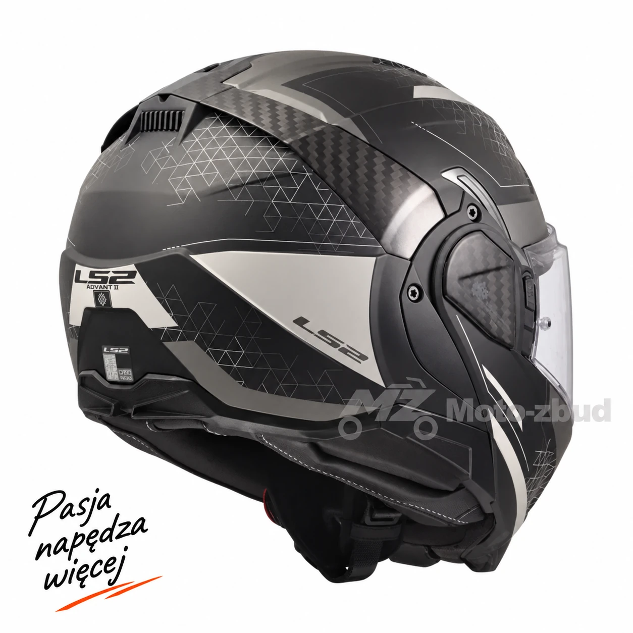 Kask LS2 FF910 advant II astral grey L — ujęcie 5