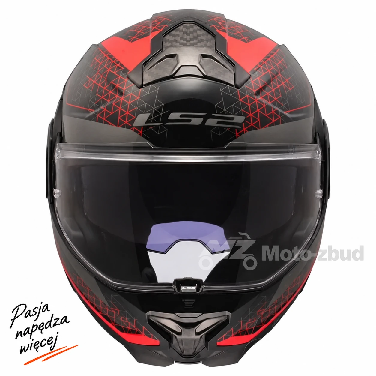 Kask LS2 FF910 advant II astral red S — ujęcie 4