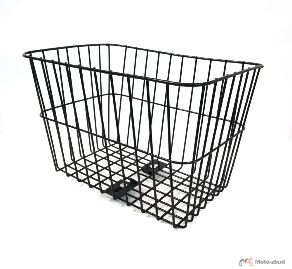 Kosz tylny przykręcany do bagażnika czarny BP4 (278 × 383 × 260 mm)