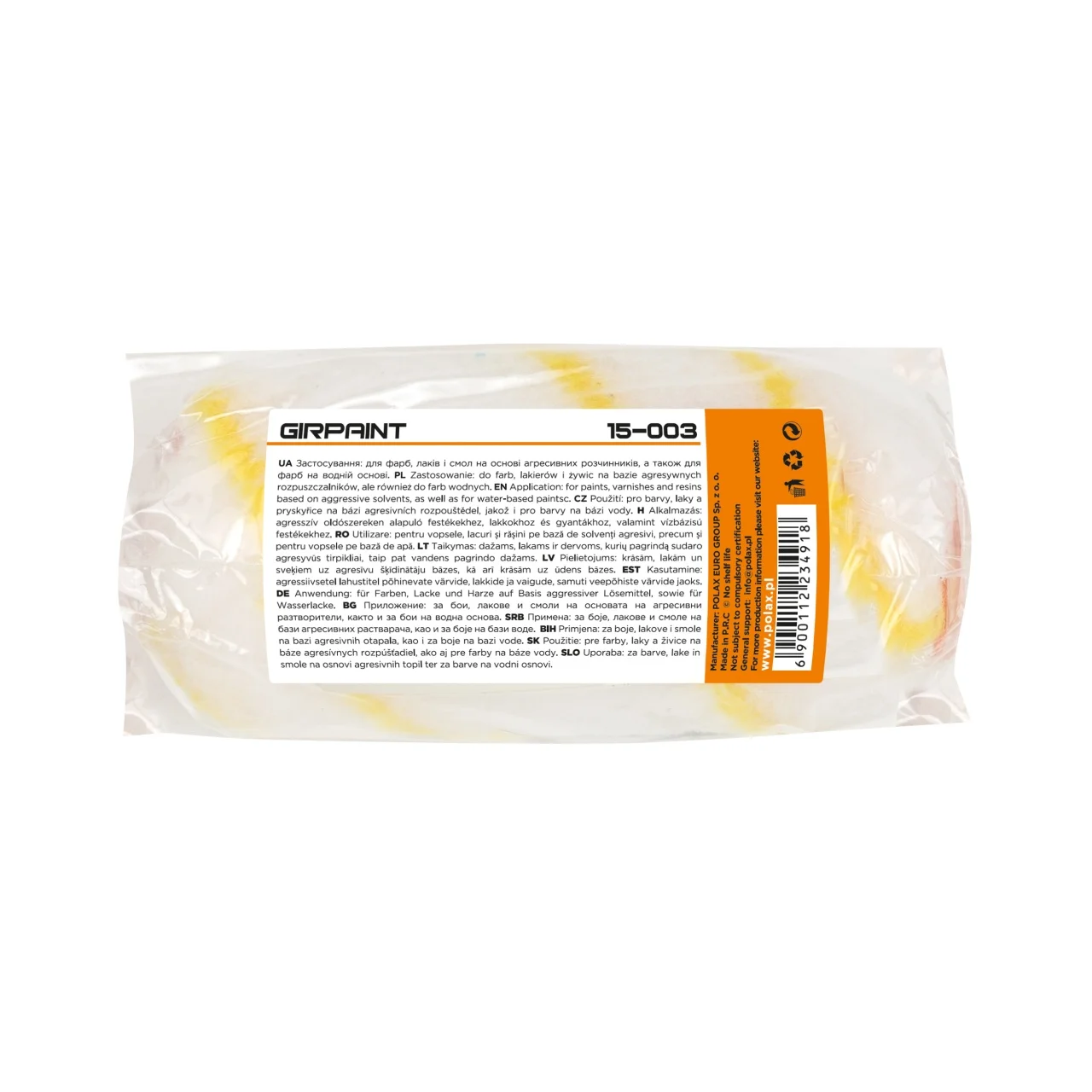 Wałek malarski GIRPAINT (zapas) Złota nić 10 cm Polax — ujęcie 2