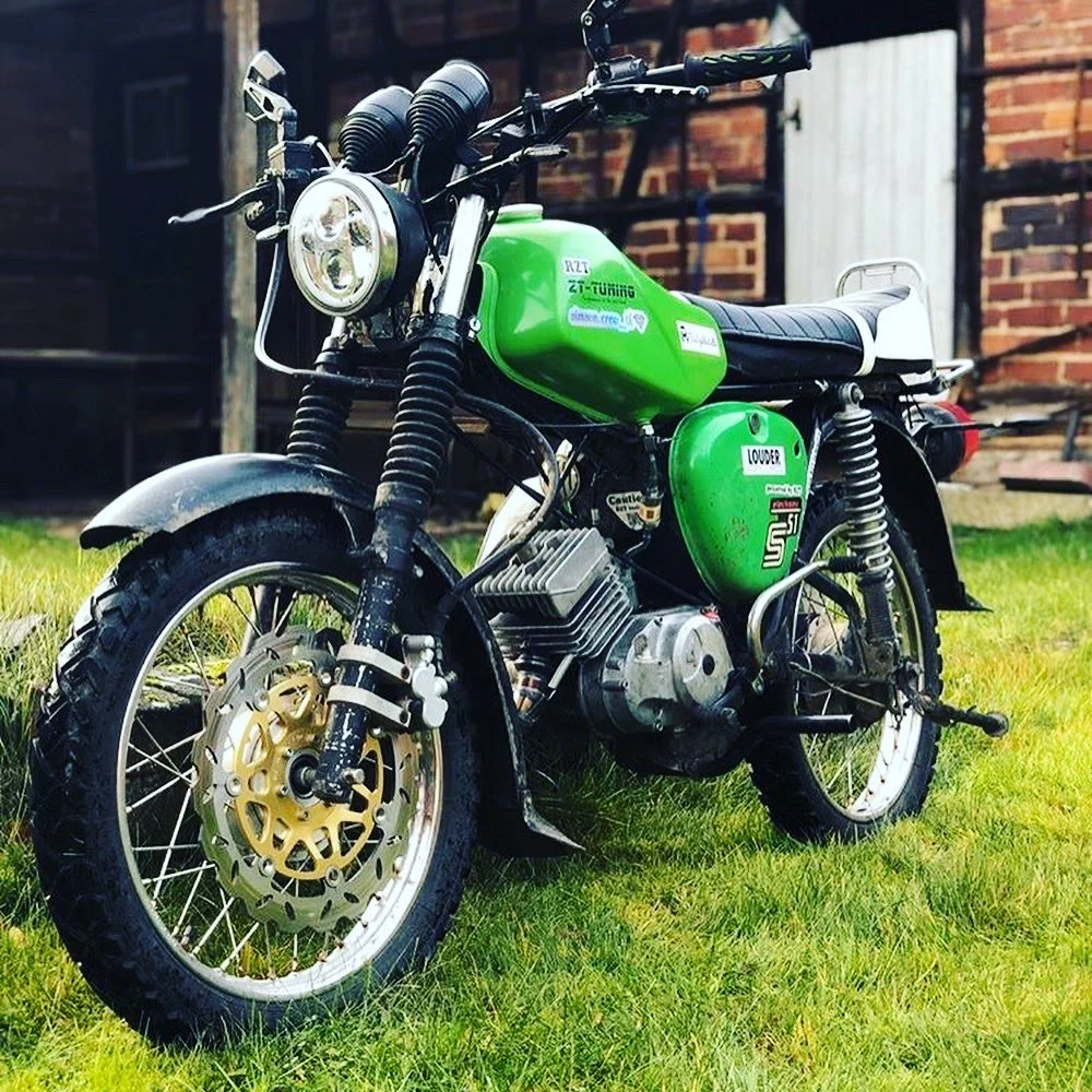 Hamulec tarczowy Simson S51 racing kpl. JMP — ujęcie 3