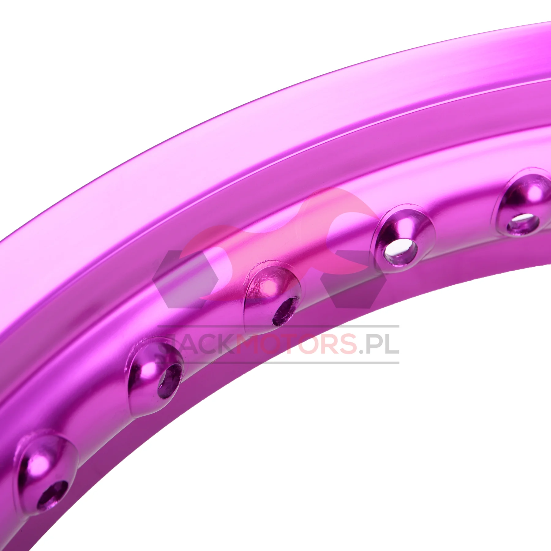 Obręcz koła Simson MZ ETZ 2,15 × 16 aluminiowa fioletowa DPR Classic — ujęcie 4