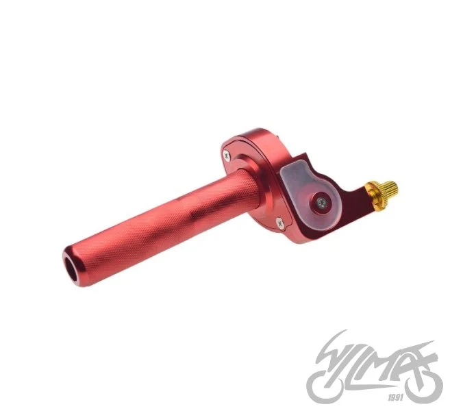 Metalowy rolgaz czerwony — AW568905R — ujęcie 3