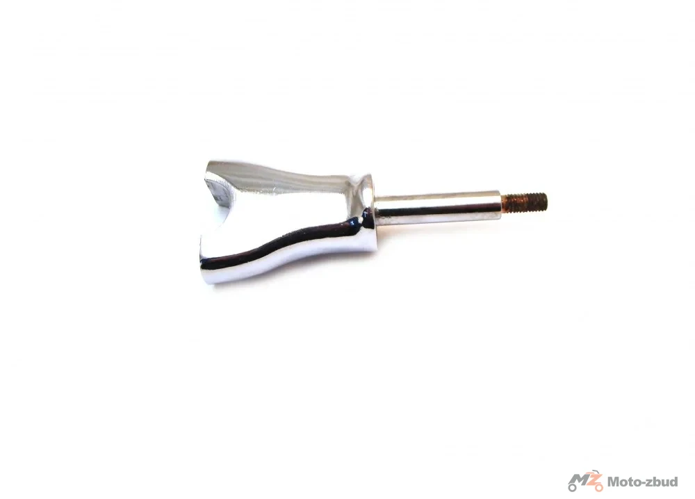 Junak M11 125 cm³/320 cm³ obejma mocowania kierownicy (dolna) (rozstaw śrub 35,5 mm) (chrom)
