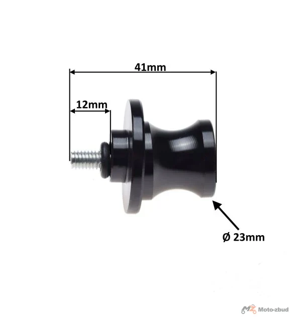 Uchwyt wahacza do podnośnika M6 × 1 czarny — QJMotor SRT800 / QJMotor SRT800X — ujęcie 2
