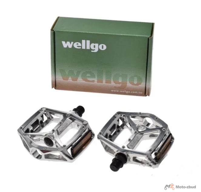Pedały rowerowe Wellgo platformowe — AWR0082S, para