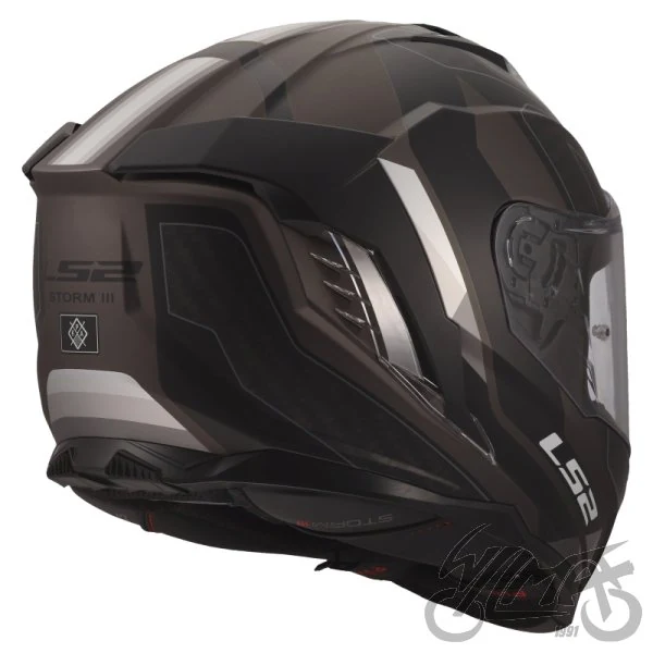 Kask LS2 FF818 Storm III sporty Black Grey — rozmiar L — ujęcie 5
