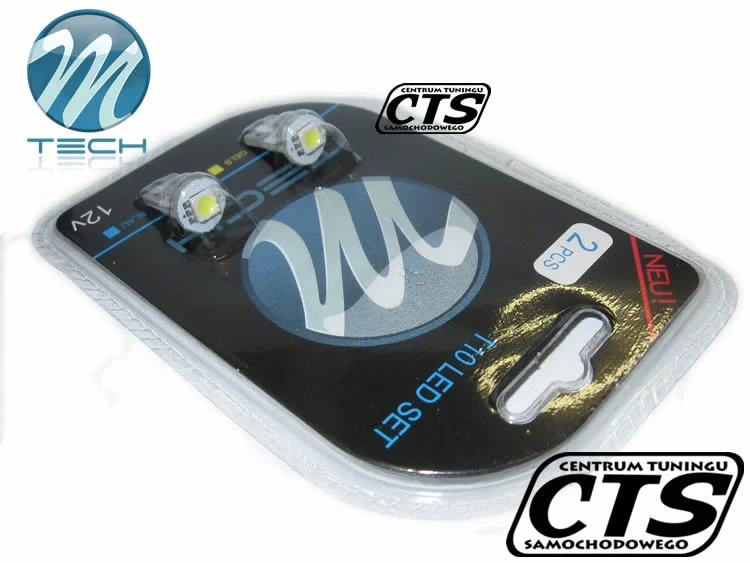 Żarówka W5W T10 12V 1 LED SMD5050 biała (2szt.) — ujęcie 2
