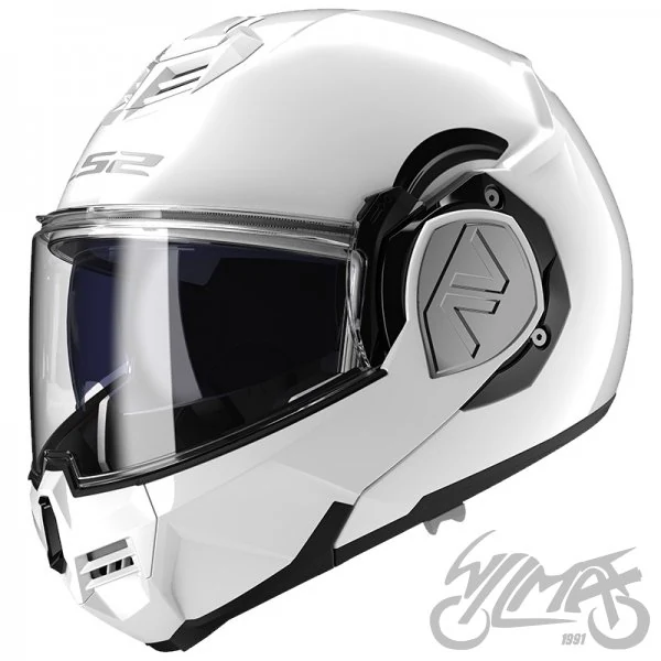 Kask szczękowy LS2 FF906 Advant Solid White — XXL