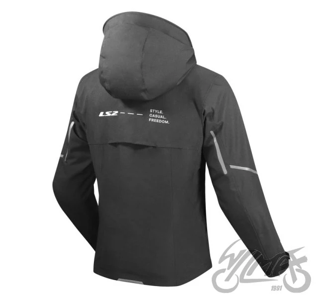 Kurtka LS2 Axel męska Black M — ujęcie 2