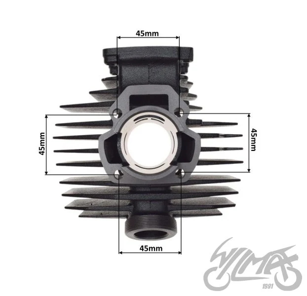 Cylinder do Yamahy Chappy 50 2T — 1973–1996 — ujęcie 2