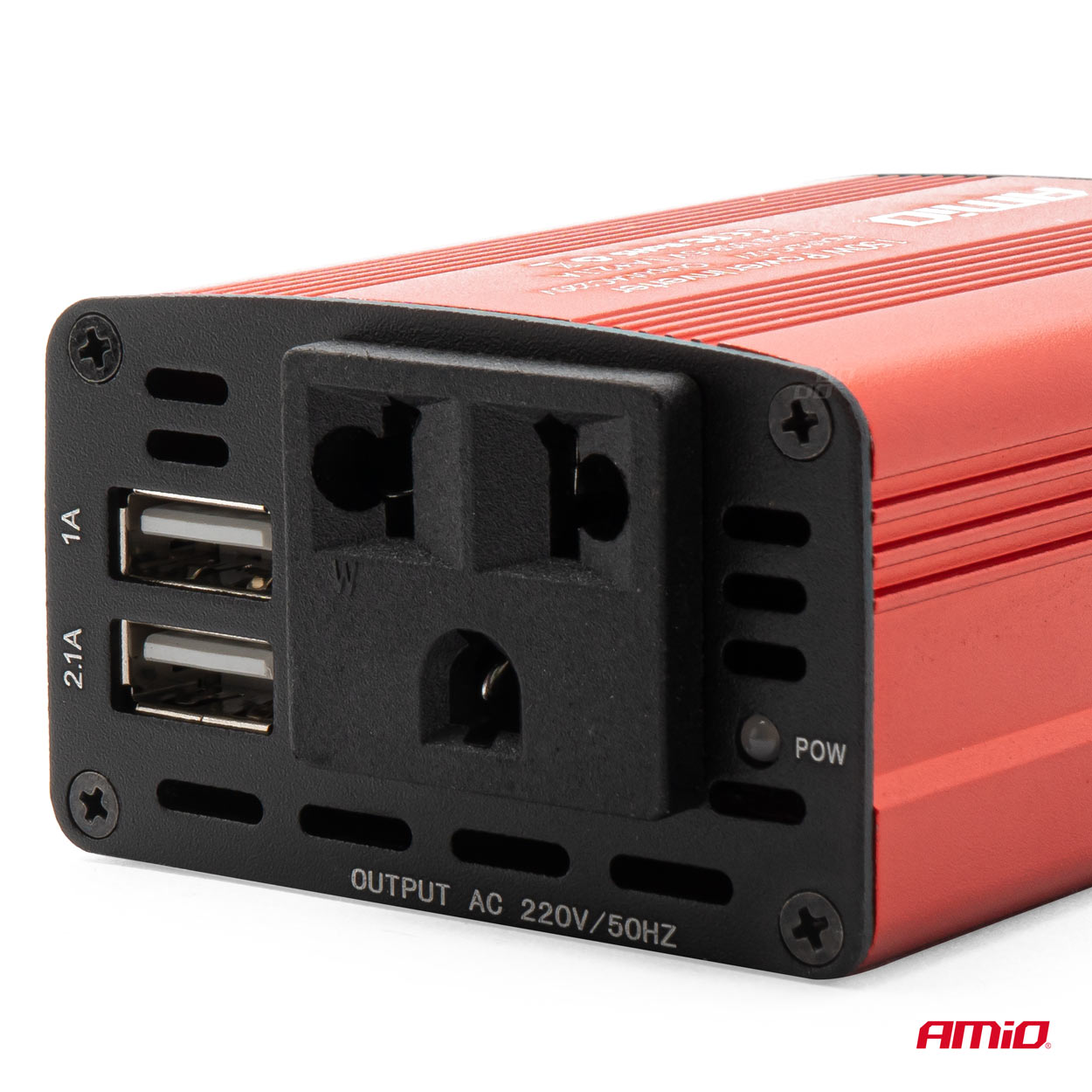 Przetwornica napięcia 12V/230V 150W/300W 2xUSB PI01 — ujęcie 2