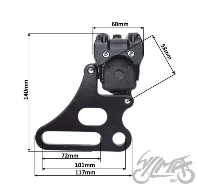 Zacisk hamulca tylnego do pit bike — ujęcie 4