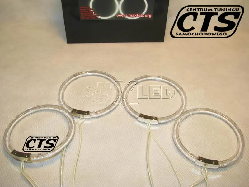 Ringi CCFL BMW E46 2D COUPE SOCZEWKOWE MaxLed 4szt. — ujęcie 3