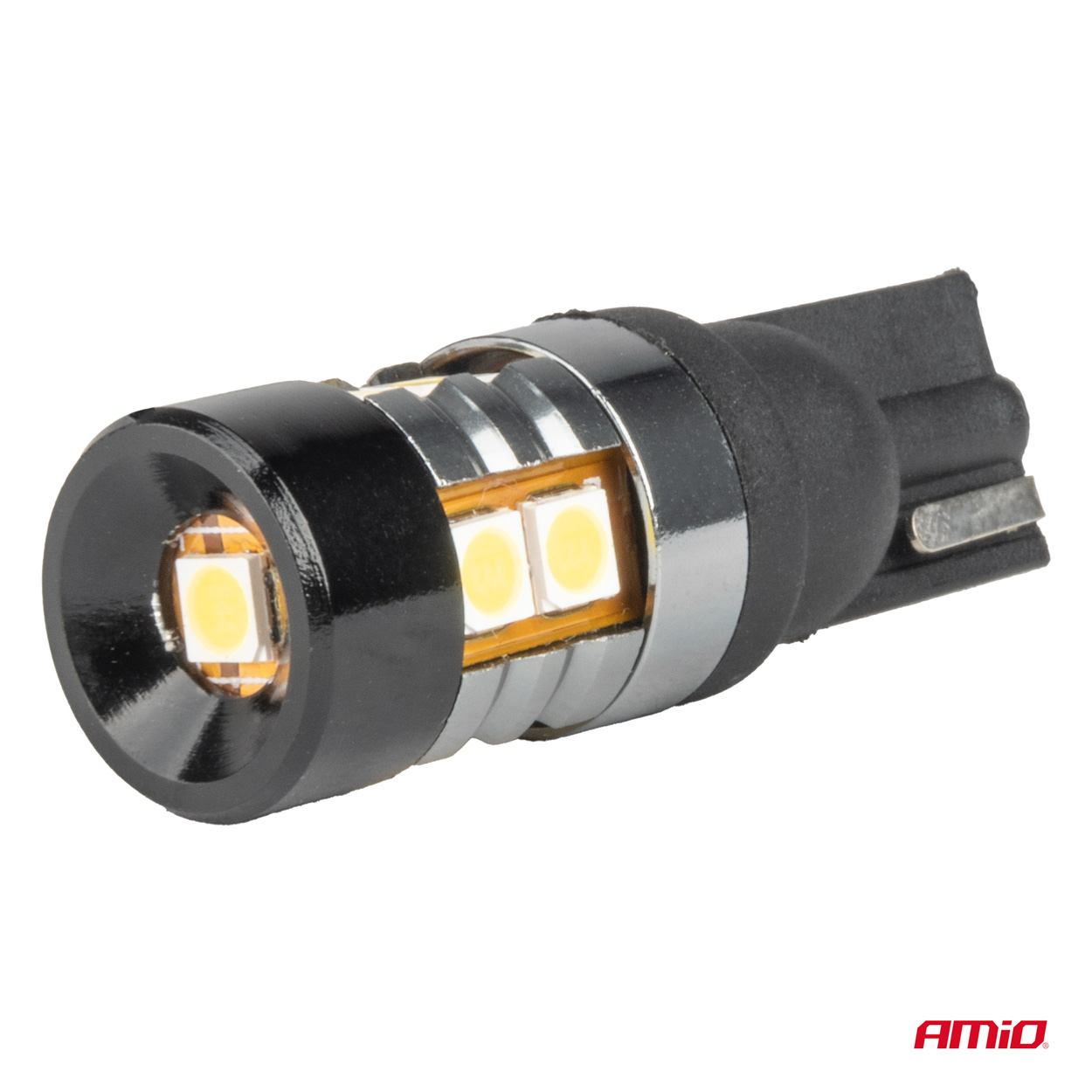 Żarówki LED CANBUS T10 W5W 9 SMD 3030 White 12 V 24 V — ujęcie 3