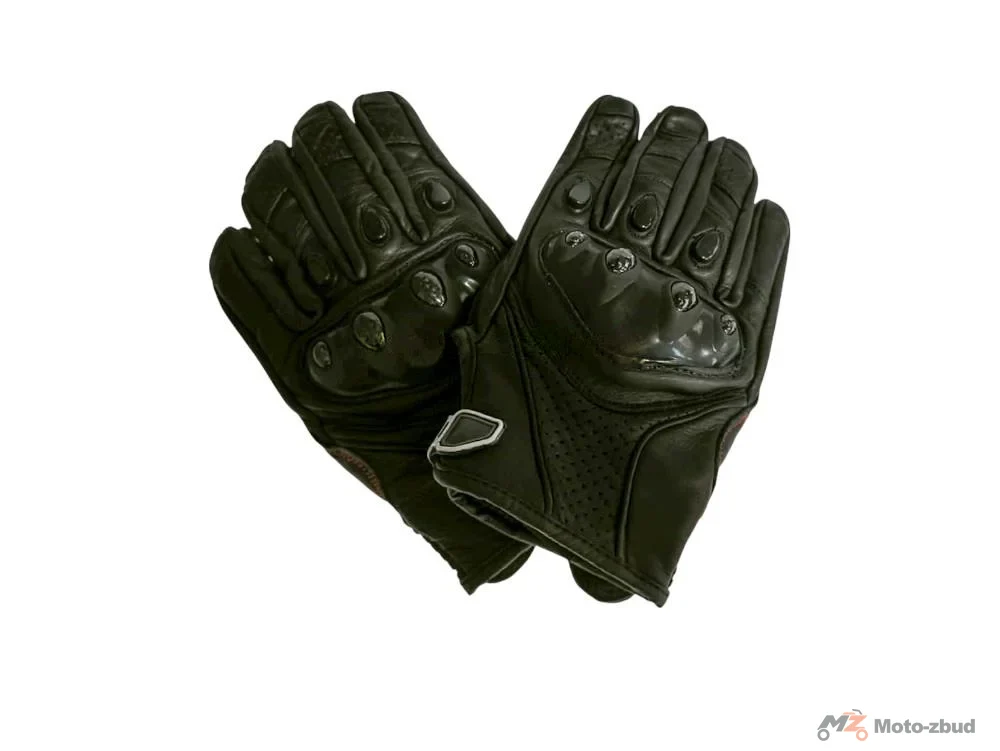Rękawice motocyklowe Kewlar Inmotion czarne rozmiar 2XL