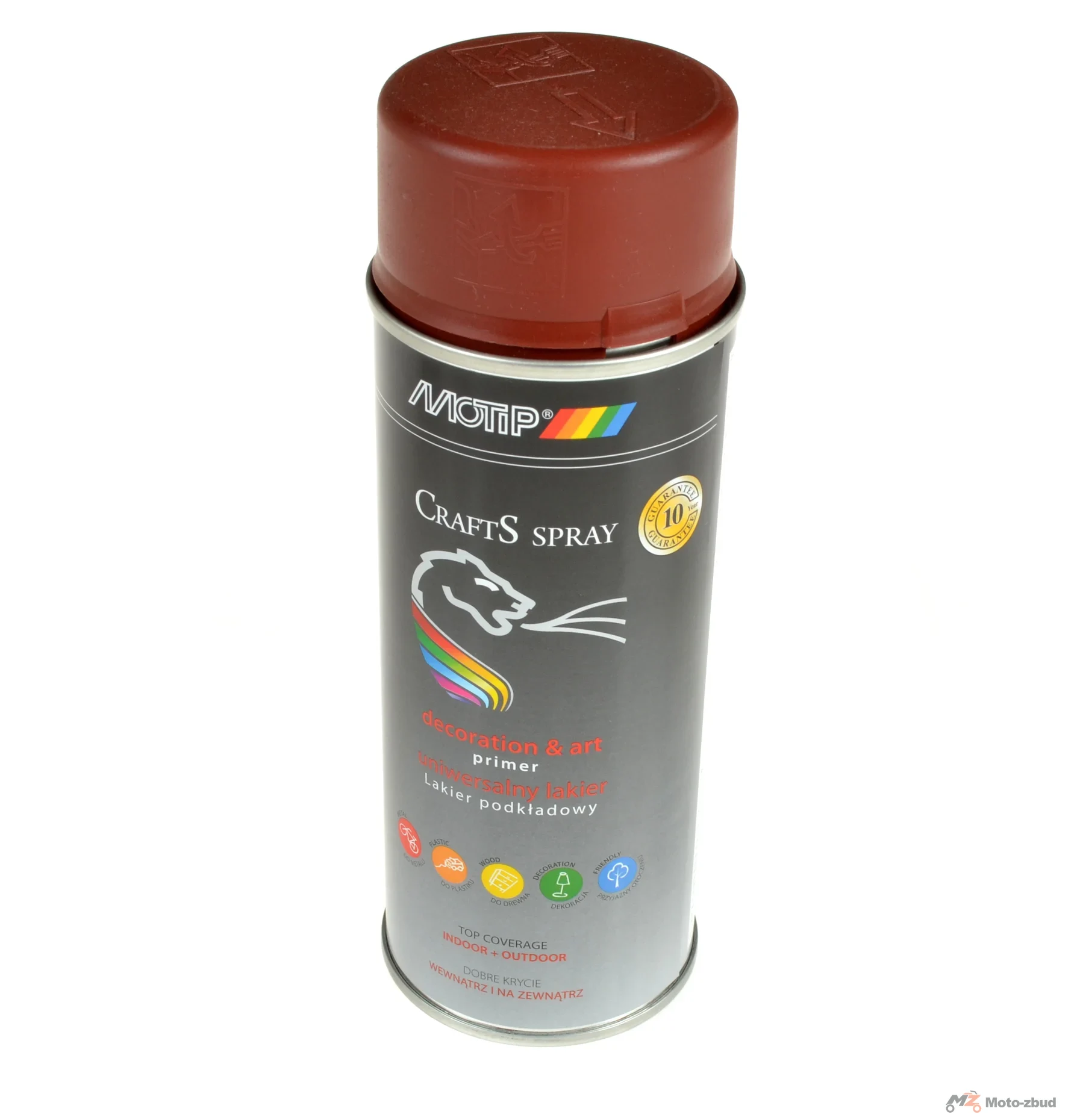 Crafts spray lakier podkładowy czerwony 400 ml