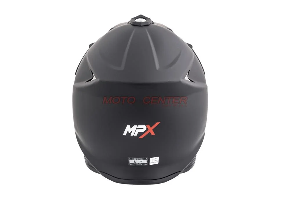 Kask crossowy MPX MX289 czarny mat 2XL ECER22.06 — ujęcie 5