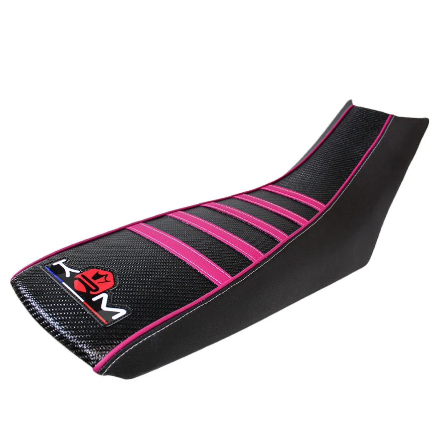 Pokrowiec siedzenia KRM Pro Ride czarno różowy Derbi DRD x-treme / DRD racing — ujęcie 1