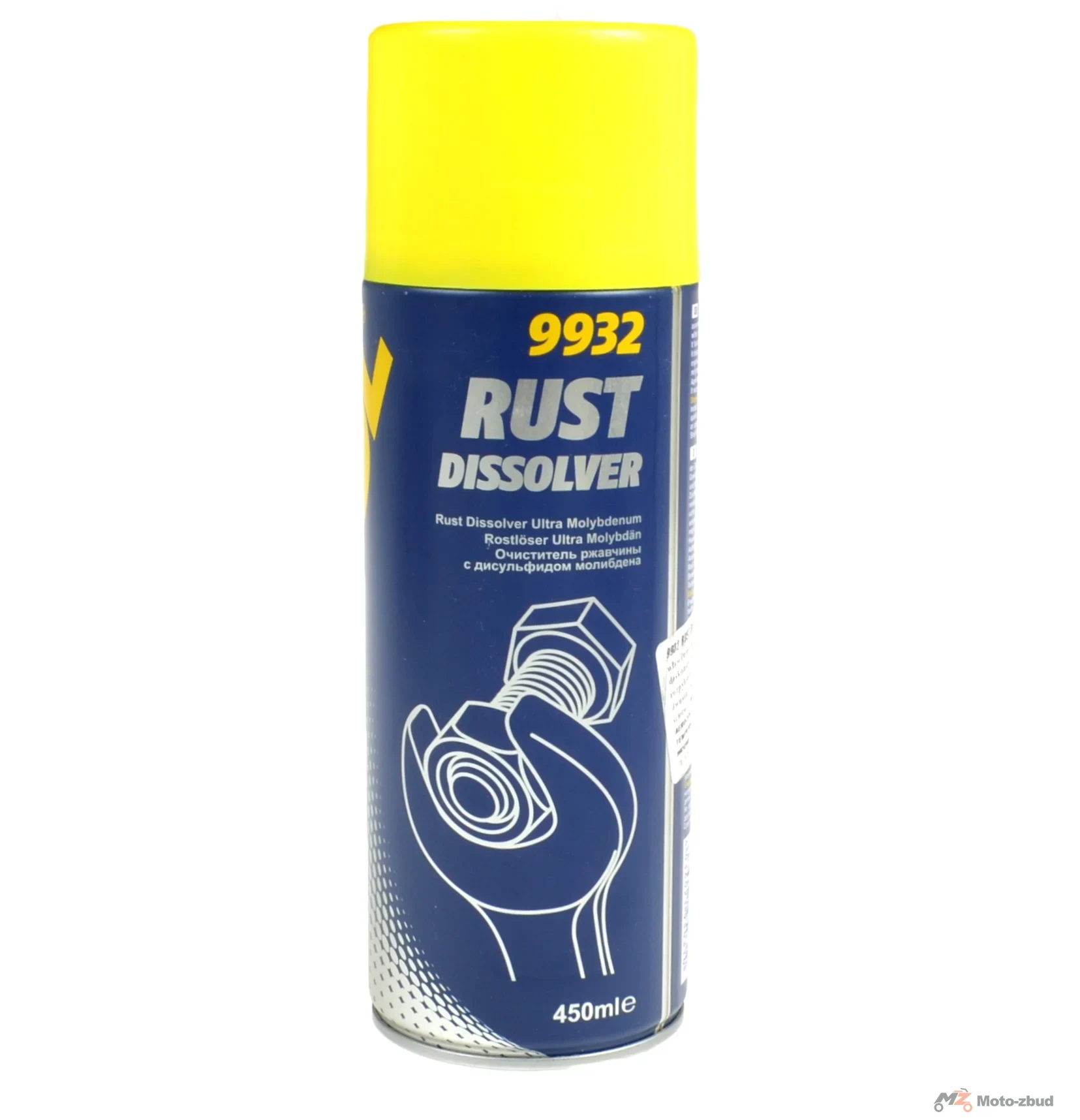 Środek do usuwania rdzy Mannol rust disolver 450 ml