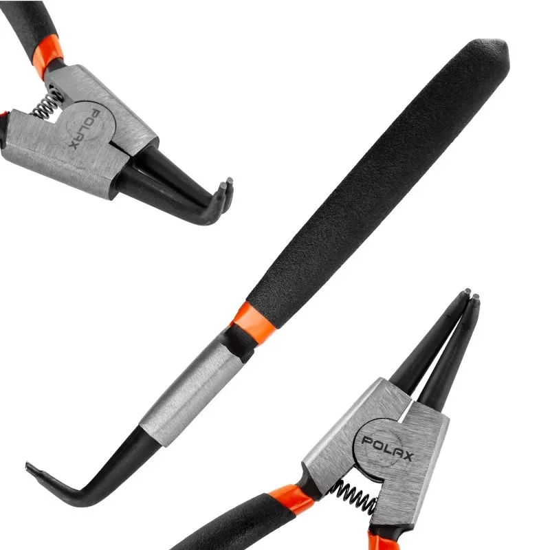 Szczypce segera 150mm zewnętrzne wygięte Polax — ujęcie 5