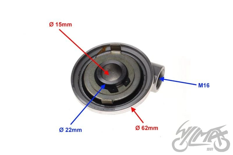 Napęd licznika do Lifan LF250-4 — oś 15 mm — ujęcie 2