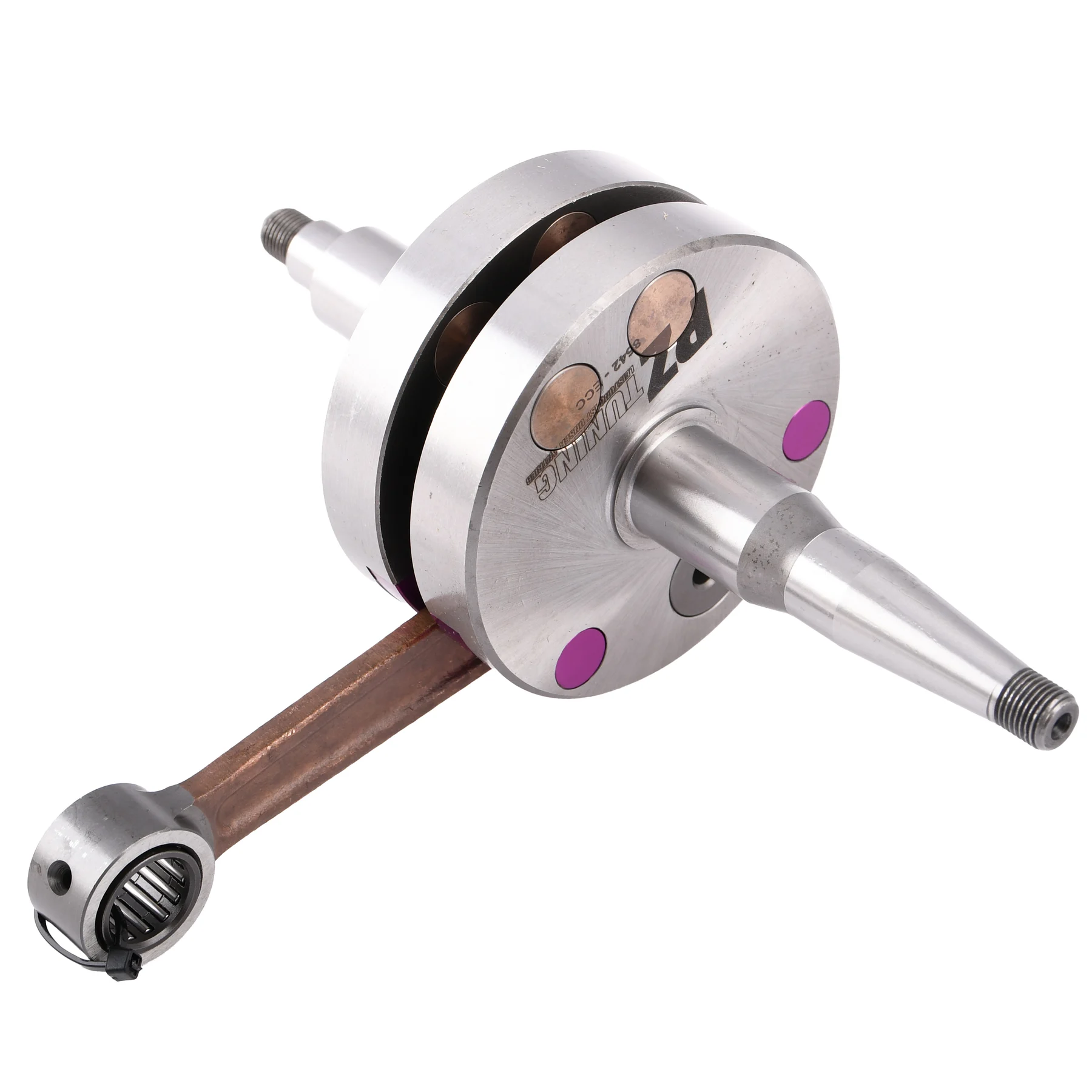 Wał korbowy PZ-Tuning Simson Big Bore Rotax 140 — skok 54 mm, korbowód 110 mm — ujęcie 2