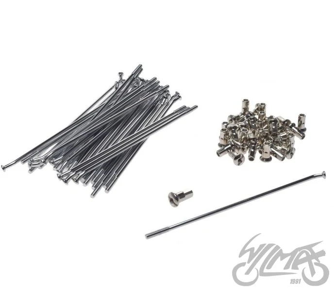 Szprycha koła Jawa 110 mm chrom — ujęcie 1