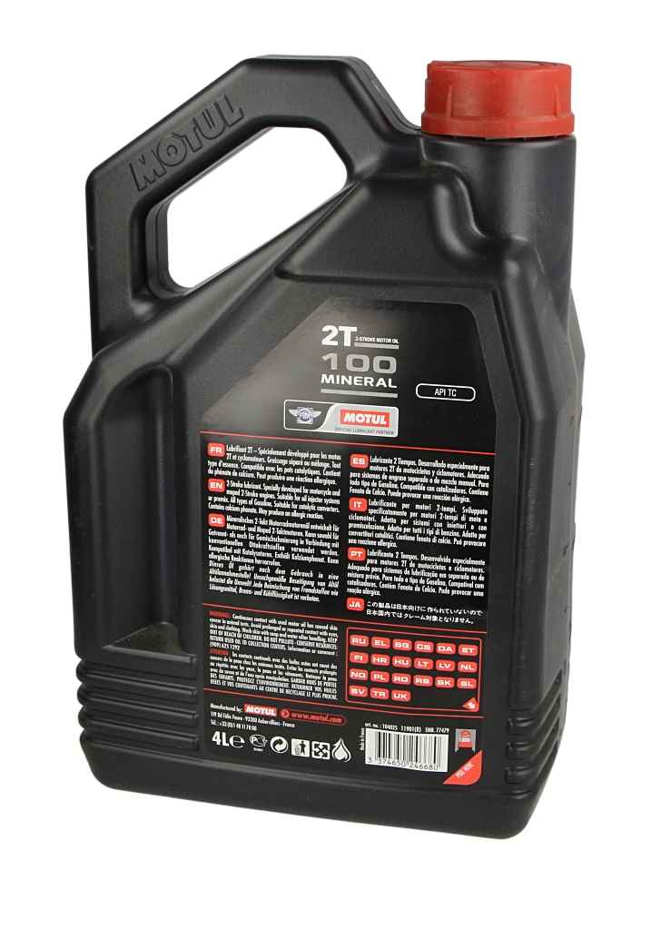 Olej MOTUL 100 2T 4 l MOTUL 104025 — ujęcie 14