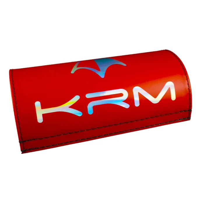 Gąbka na kierownicę KRM Pro Ride czerwony mat - holo — ujęcie 2